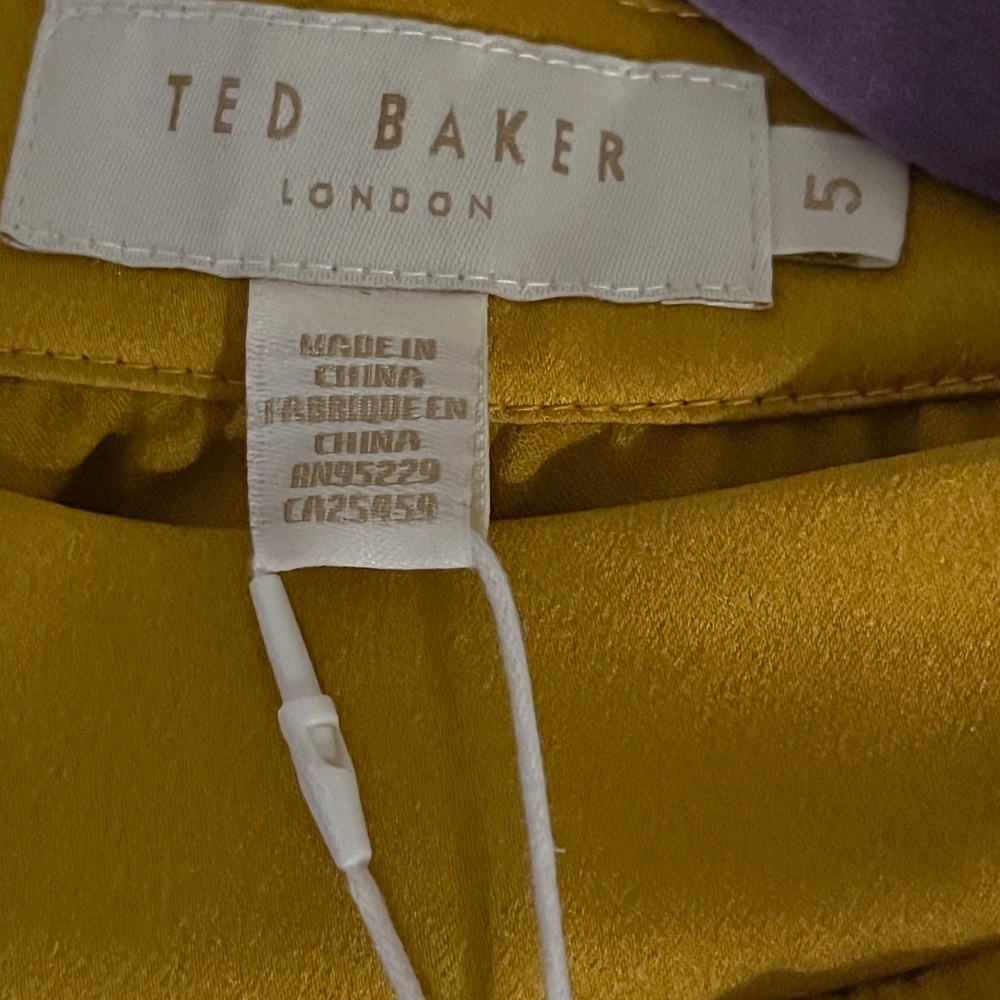 Ted Baker Golden Yellow Apparel